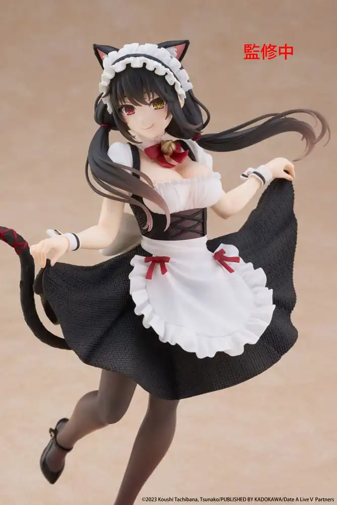 Date A Live V Coreful PVC Statue Kurumi Tokisaki Cat Ear Maid Ver. 18 cm